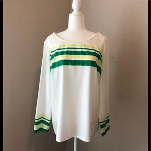 Boatneck blouse, size XL